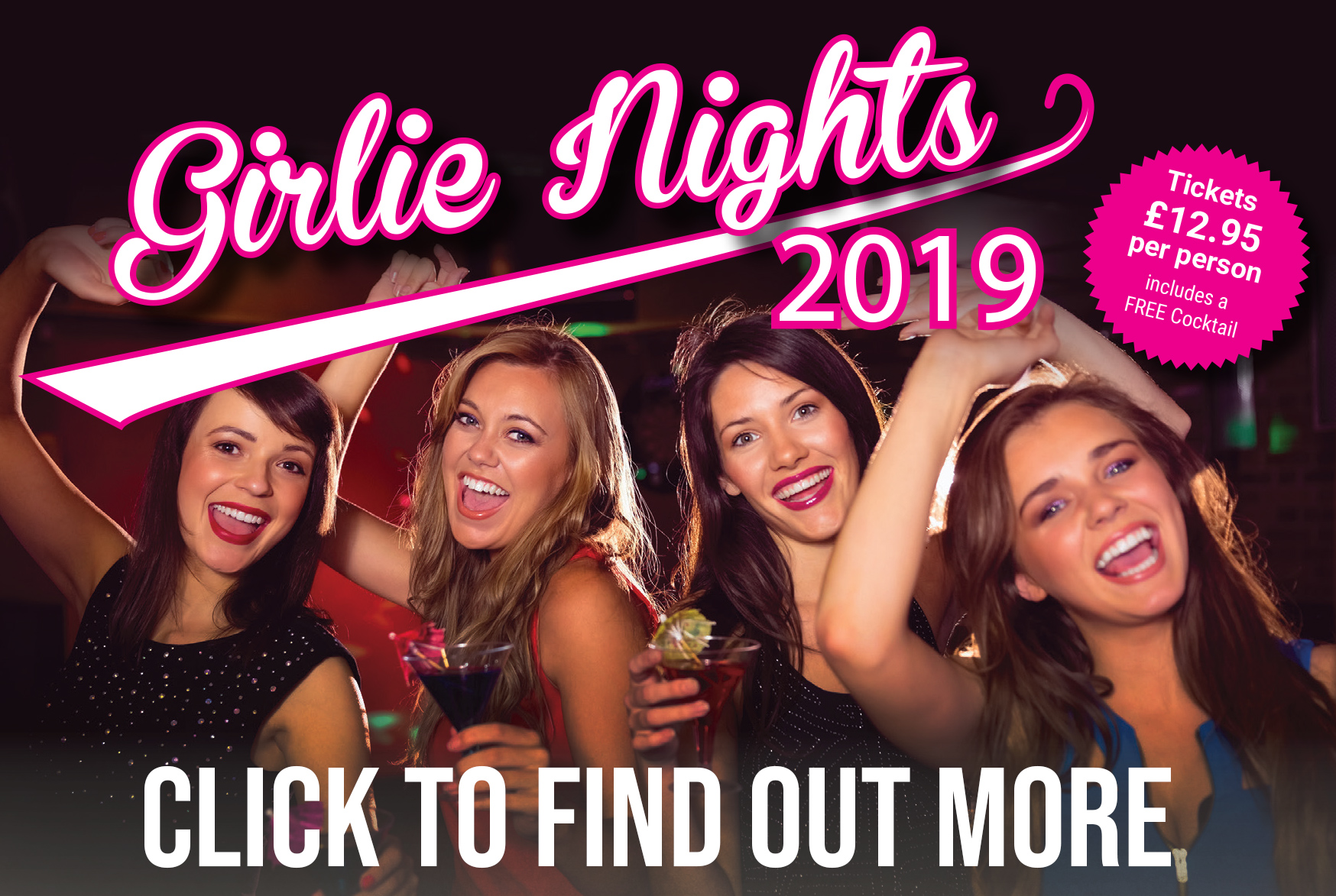 Girlie Nights 2019 tile - Gilvenbank Hotel